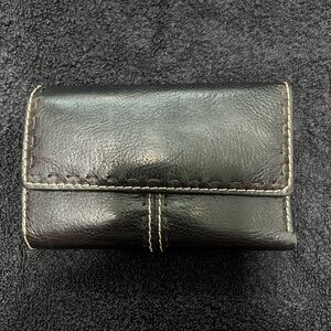 Elegant Black Leather Wallet